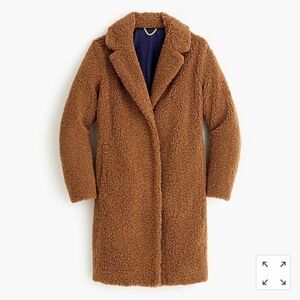 J Crew Teddy Coat